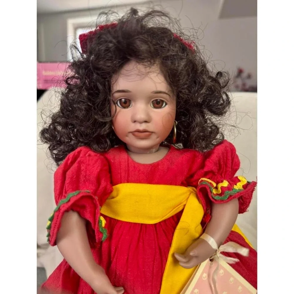 Vintage Lawtons Porcelain Doll 
